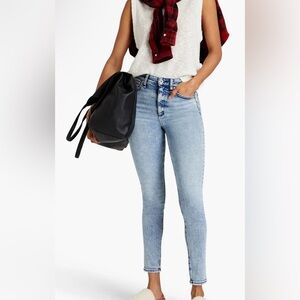 Rag and Bone Nina High-rise skinny. Size 24. Raw hem